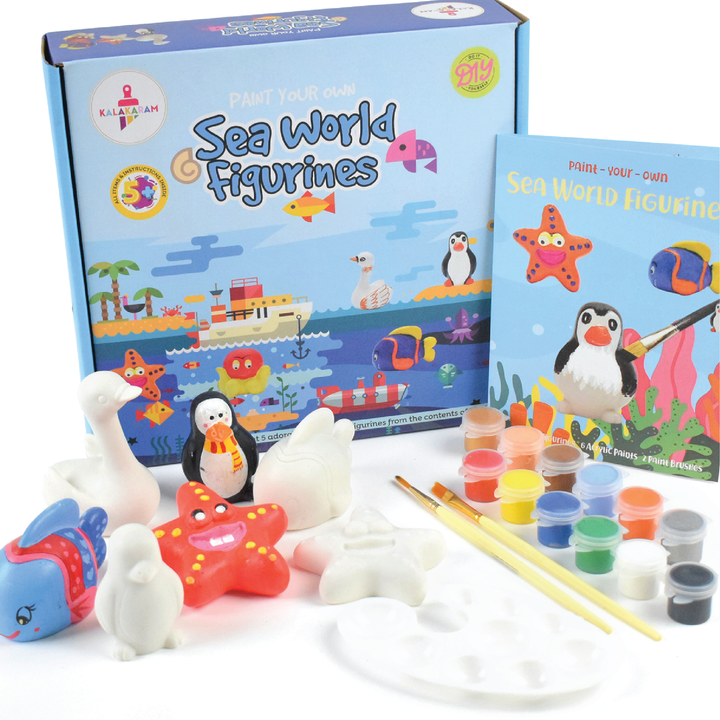 Sea World Figurine Painting Kit