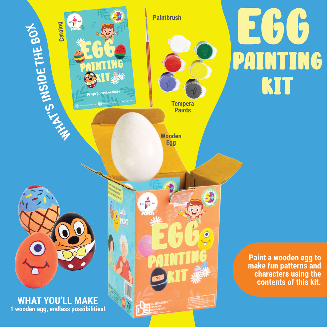 Mini Egg Painting Kit