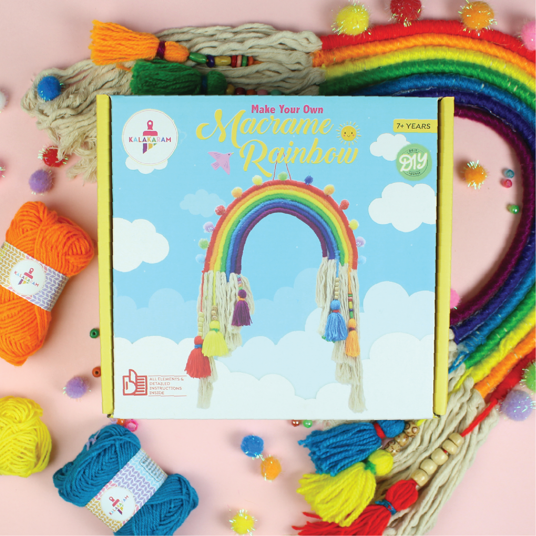 Macrame Rainbow Kit